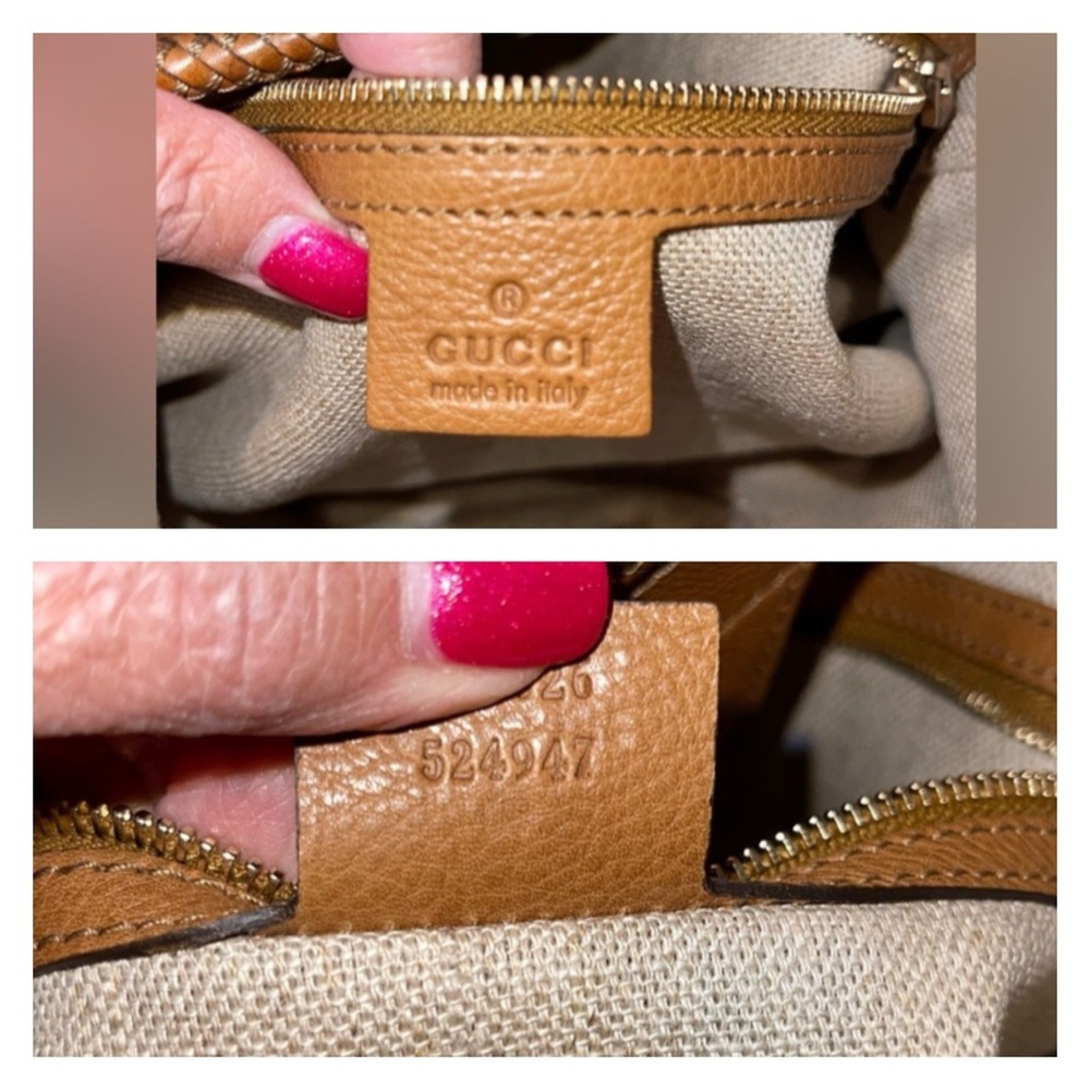 Gucci - Vintage Gorgeous Braided handle Gucci handbag - Picture 7 of 16